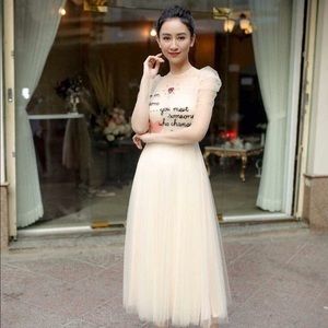 Tulle dress